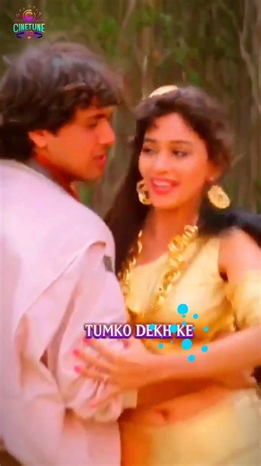 🎵Tumko Dekh Ke Jhoom Gaya Izzatdaar (1990) | Govinda 💖 Madhuri Dixit 🎤 Amit Kumar & Alka #oldisgold