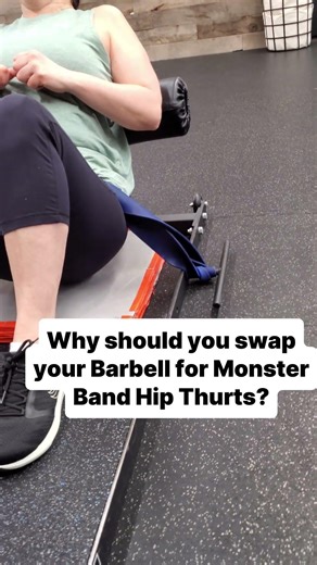 Why You Should Swap Barbell Hip Thrusts for Monster Bands | White Lion Athletics