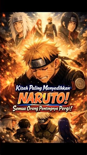 Naruto's Saddest Story! Everyone Important Is Gone! #naruto #boruto #sasuke