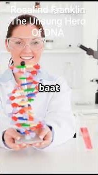 Rosalind Franklin: The unsung hero of DNA #x-raycrystallography