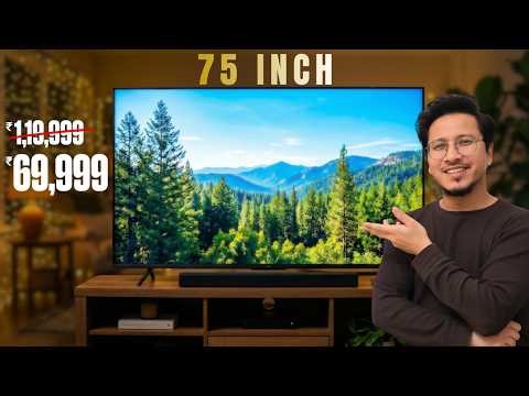 Don't Buy Until You See This! Xiaomi 75 Inch QLED TV Review - Best QLED TV Under 70,000?