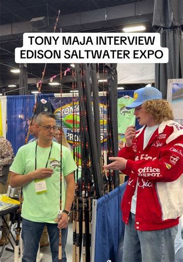 @Tony Maja Interview! Super great guy, amazing company, check them out at the Edison fishing show tomorrow! Sorry for the bad audio quality. #fishing #fishtok #tonymaja #fishingshow #newjersey