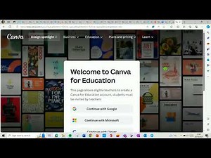 How to sign up to Canva for Educators