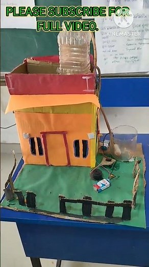 Rain water harvesting Best science project//Science project//Science model//Science tlm//Tlm