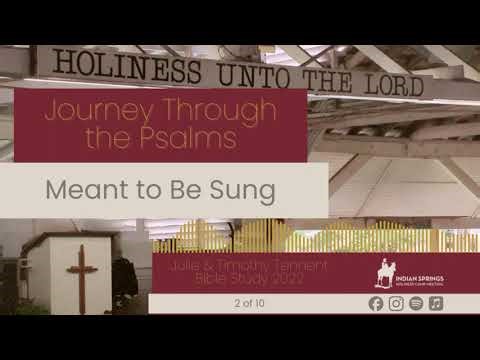 Why the Psalms Are Meant to Be Sung