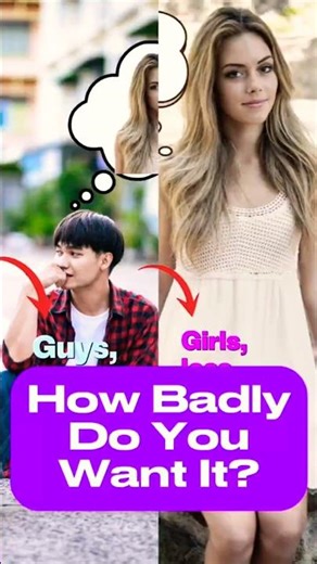 💖DON'T ⁉️ HOW BAD DO YOU WANT HIM/HER?💖 Swipe Right #2 #shortslove #relationshipadvice