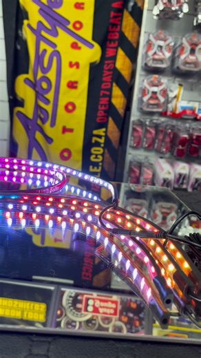 autostyle motorsport on Instagram: "Multi Colour Decorative LED stripe R995 -water proof -changing colour -controlled via app -50cm x4 stripes -150cm x2 stripes -universal fitment #autostyle #autostylemotorsport #rgb #led #southafrica"