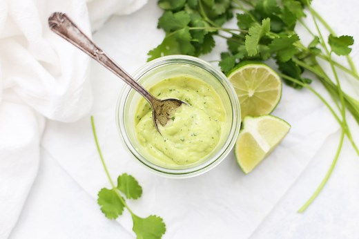 Creamy Citrus Avocado Sauce (You'll Want To Put On EVERYTHING)