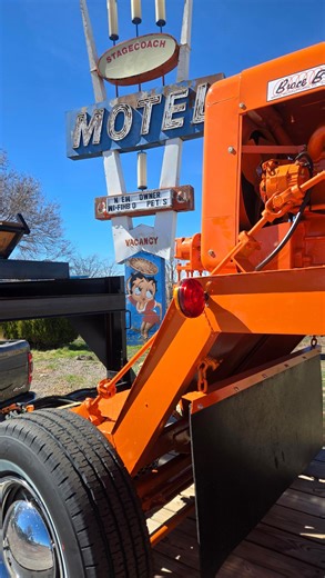 An iconic maiden voyage for ✨Annabelle✨ One of the original Broce Broom models, built in 1977 and found still working for the town of Alva, Oklahoma. #roadconstruction #streetsweeper #vintagemachinery #oldmachine #refurbished | Broce Manufacturing