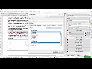 SCRIBUS - Lesson 15 - PDF Format, Interactive PDF, PDF Tools, Buttons, Text Fields and Dropdown List