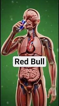 Red Bull Inside the Body 🔥 3D Anatomy Explained