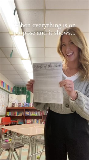 From bell ringers to bulletin boards, everything we do in 7th grade ELA is on purpose ✨❤️🎉 #textstructure #7thgradeELA #teachersoftiktok #iteachela