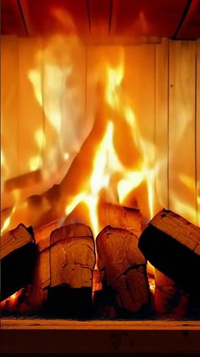 Cozy Fireplace Glow: Crackling Fire for Deep Meditation