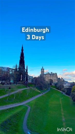 3 Days in Edinburgh #travel #summerplans #edinburgh #mustvisitplaces #itinerary