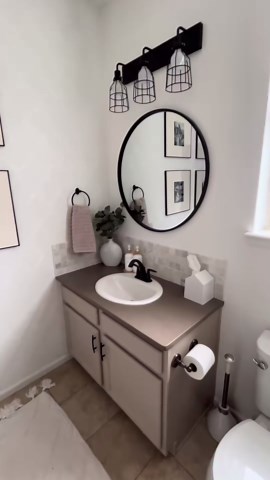 Powder Room Transformation The Bright & Airy Look You’ll Want to Copy