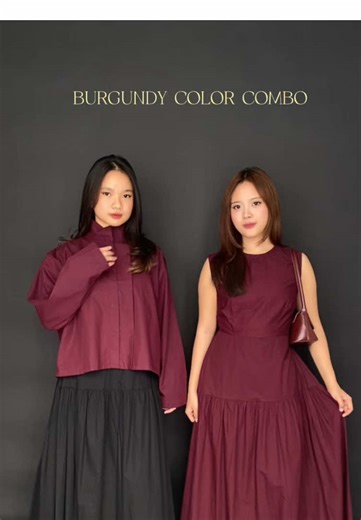 Burgundy Hues for Romantic Outfits