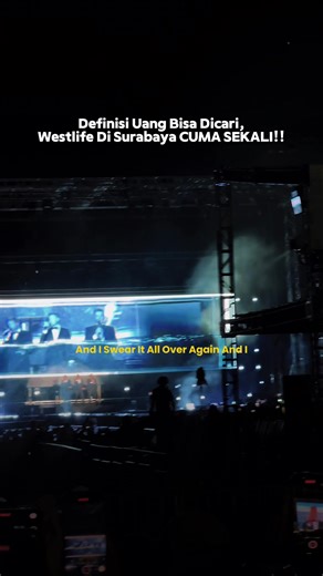 Surabaya bakal kedatangan momen spesial. 8 Februari 2026, Westlife tampil beda dengan kolaborasi String Orchestra Surabaya. Ada diskon 145.000–160.000 untuk 50 orang pertama. Gunakan Kode Referral: REFWLSUB8 #Westlifesurabaya #westlifeindonesia #westlifeclip1