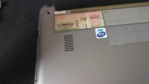 60包邮的HP2133 VIA C7M 1.2G威盛中国芯笔记本拆机清灰换硅脂