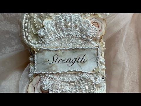 Creating Lace Master Board Ephemera ~Part 1 / @ Ooh La La Vintage Treasures @ A Trace of Sparkle