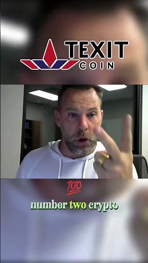 Why TEXIT Coin? It's as easy as 1-2-3