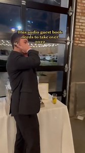 57K views · 1K reactions | This is the sweetest wedding idea for you and your guests! ❤️ We are *living* for this audio guest book.   TikTok: @FeteFone, @MayaCrawfordPhoto @TheKnot on TikTok | The Knot | Facebook