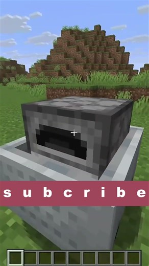 USE OF MINECART WITH FURNACE || #shorts #minecraft