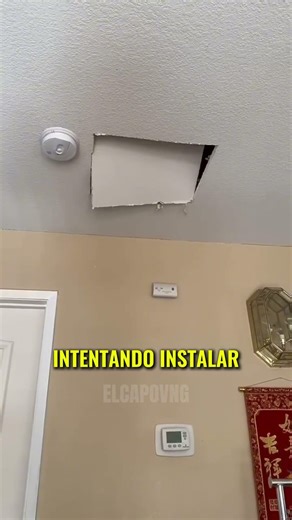 Un hombre cayó del techo de su casa… y no hizo nada para detenerlo