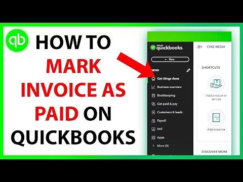How to Mark Invoice as Paid on Quickbooks
