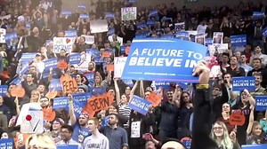 Bernie Sanders’ Supporters Protest CNN