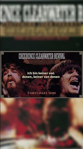 Fortunate Son with German lyrics!