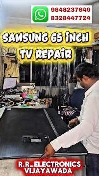 rrelectronics TV repair 📺 #tvrepair #vijayawada #samsungtv #lgtv #sonytv #andhrapradesh #vizag