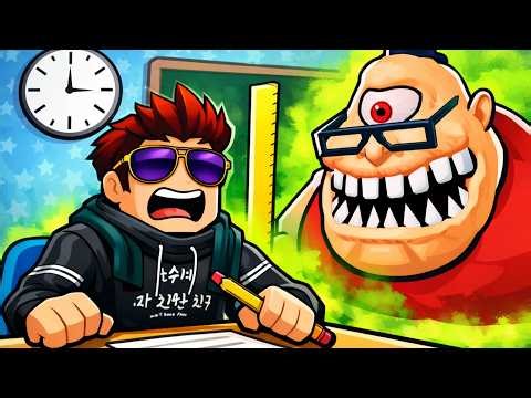 Escape Mr Stinky's Detention (Roblox Obby) gameplay walkthrough in 4K