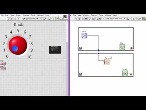 Biến cục bộ trong LabVIEW (Local Variables)