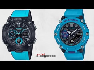 Casio G-Shock GA2000-1A2 vs G-Shock Carbon Core Guard GA2200-2A