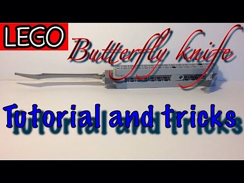 LEGO Butterfly Knife: Tutorial and tricks