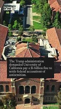 Trump seeks $1-billion fine against UCLA. Newsom says ‘we’ll sue,’ calling it extortion