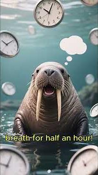 Walruses: The Tusked Titans of the Arctic! ❄️#walrus #animals #animalfacts #funfacts