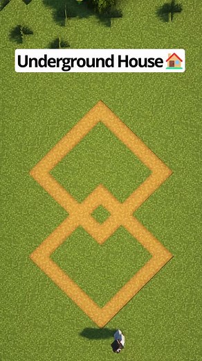 Minecraft Easy Underground House🏠 #minecraft #minecraftbuilding #minecraftbuilds #minecrafttutorial | Blockical Blockical