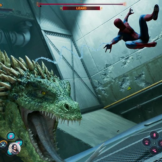 Spiderman and Big Lizard Scene #spiderman #reelsfypシ | Ak Venom