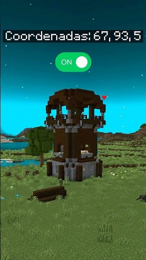 How to activate Coordinates in Minecraft Bedrock PE #minecraft #mctutorial #minecraftbedrock