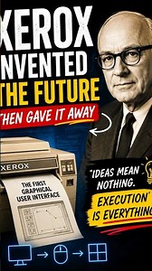 Why Xerox Invented Everything But Failed 📉 #tech #stevejobs #shorts