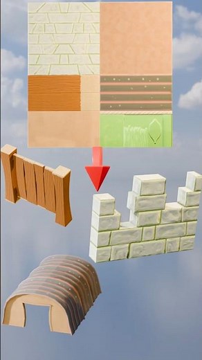 How Trim Sheets Turn 3D Modeling into a Puzzle #blender #3dmodeling #art