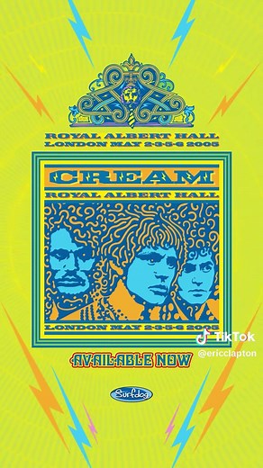 Cream Band's Live Performance of 'White Room' Concert