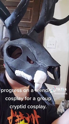 Wendigo Cosplay Progress for Upcoming Con