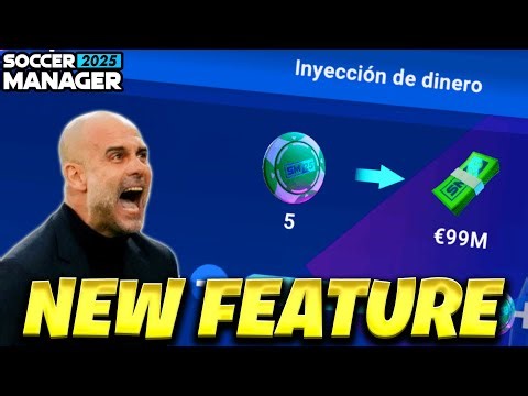 NEW FEATURE IN SOCCER MANAGER 2025. MONEY COINS!