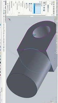 How to Model a piston rode head for Steam Engine in SolidWorks | Step-by-Step CAD Tutorial