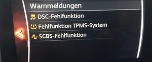 Mazda Anzeige "SCBS Störung" | Vorwärtsgang & Rückwärtsgang"