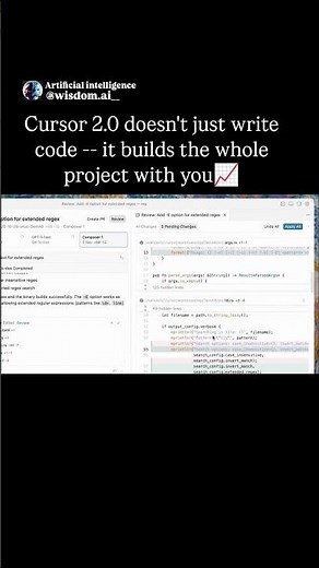 Cursor 2.0:- Revolutionary AI Coding Assistant Builds Entire Projects with You!
