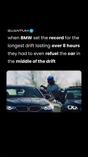 BMW Drifted for 8 Hours… Then Refueled Without Stopping 🤯