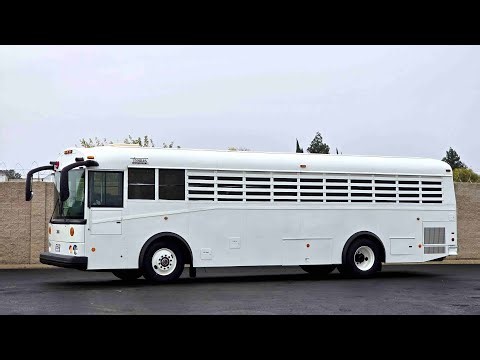 2003 Thomas Saf T Liner Prison Jail Transport Bus For Sale